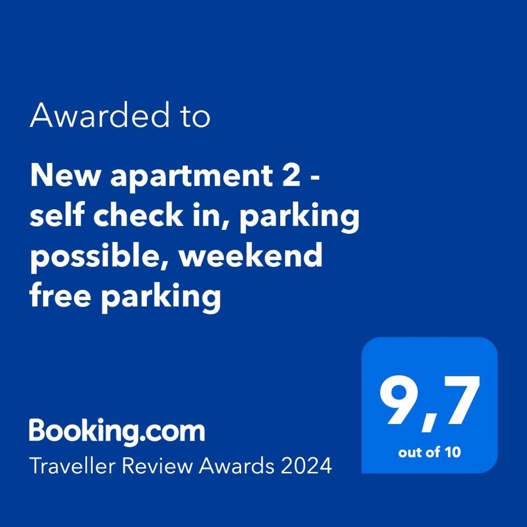 New Studio 3 - Self Check In, Parking Possible, Weekend Free Parking Bratislava Buitenkant foto